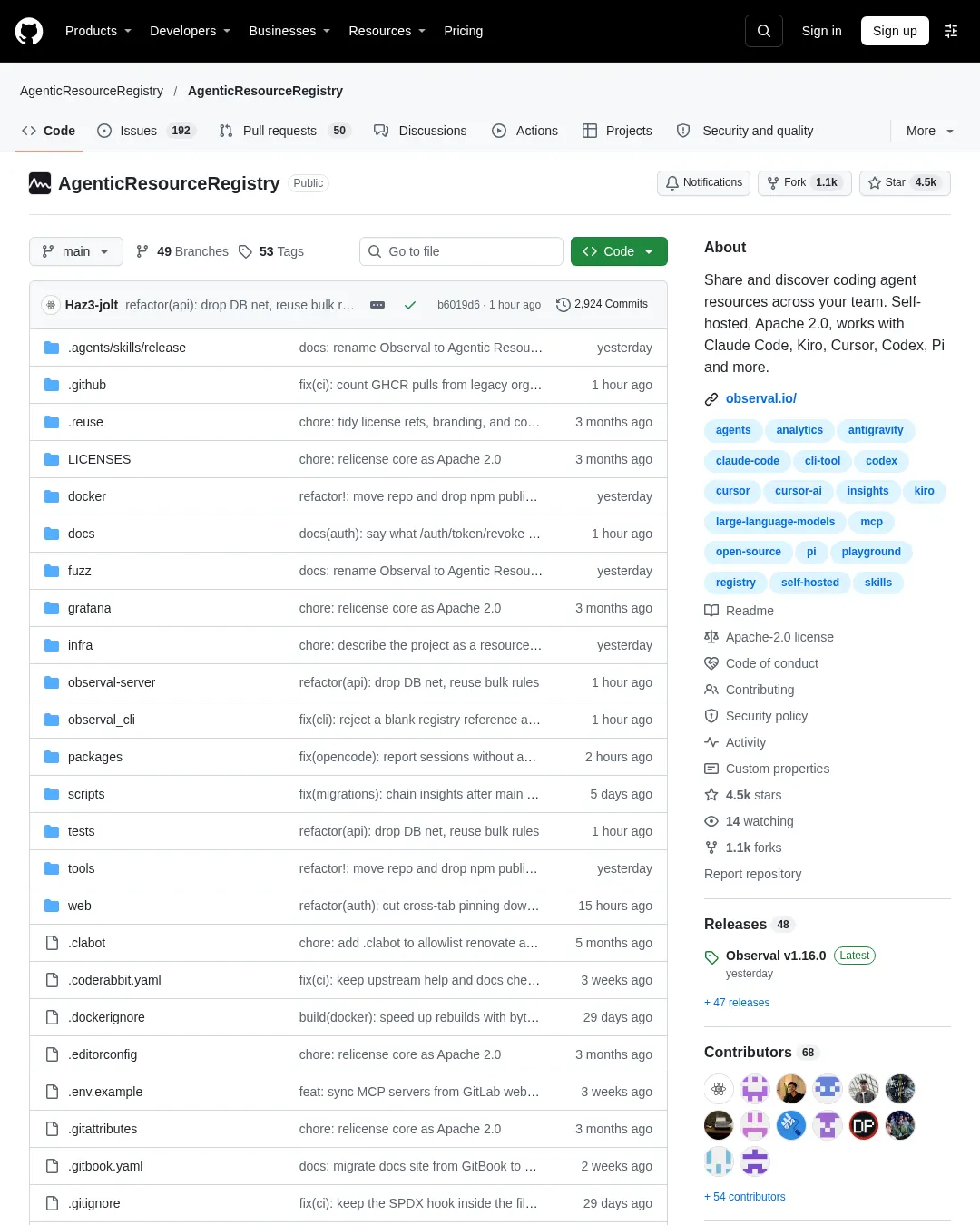 원문 캡처 · github.com