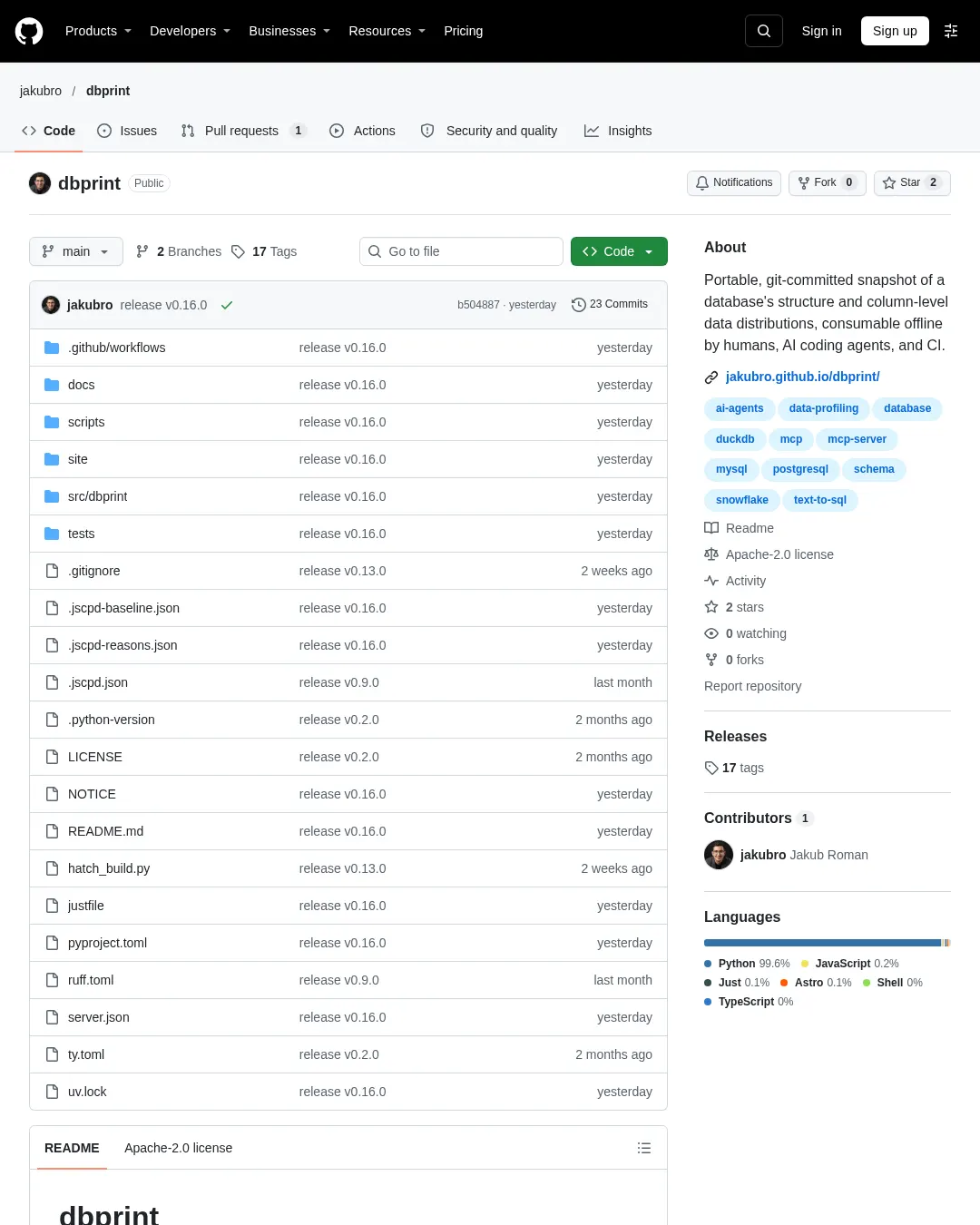 원문 캡처 · github.com