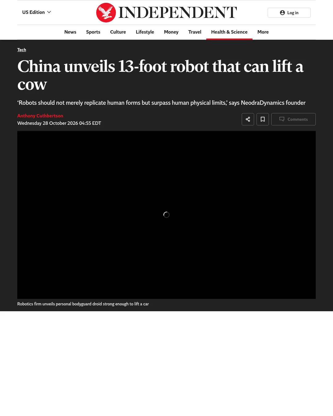 원문 캡처 · the-independent.com