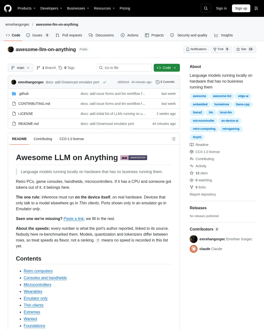 원문 캡처 · github.com