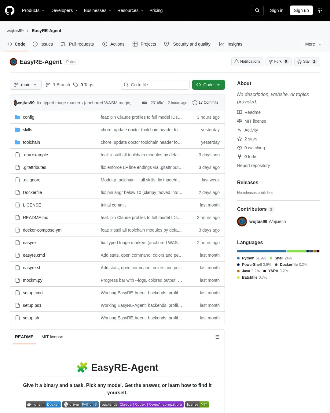 원문 캡처 · github.com