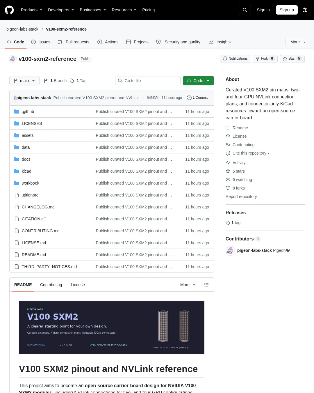 원문 캡처 · github.com