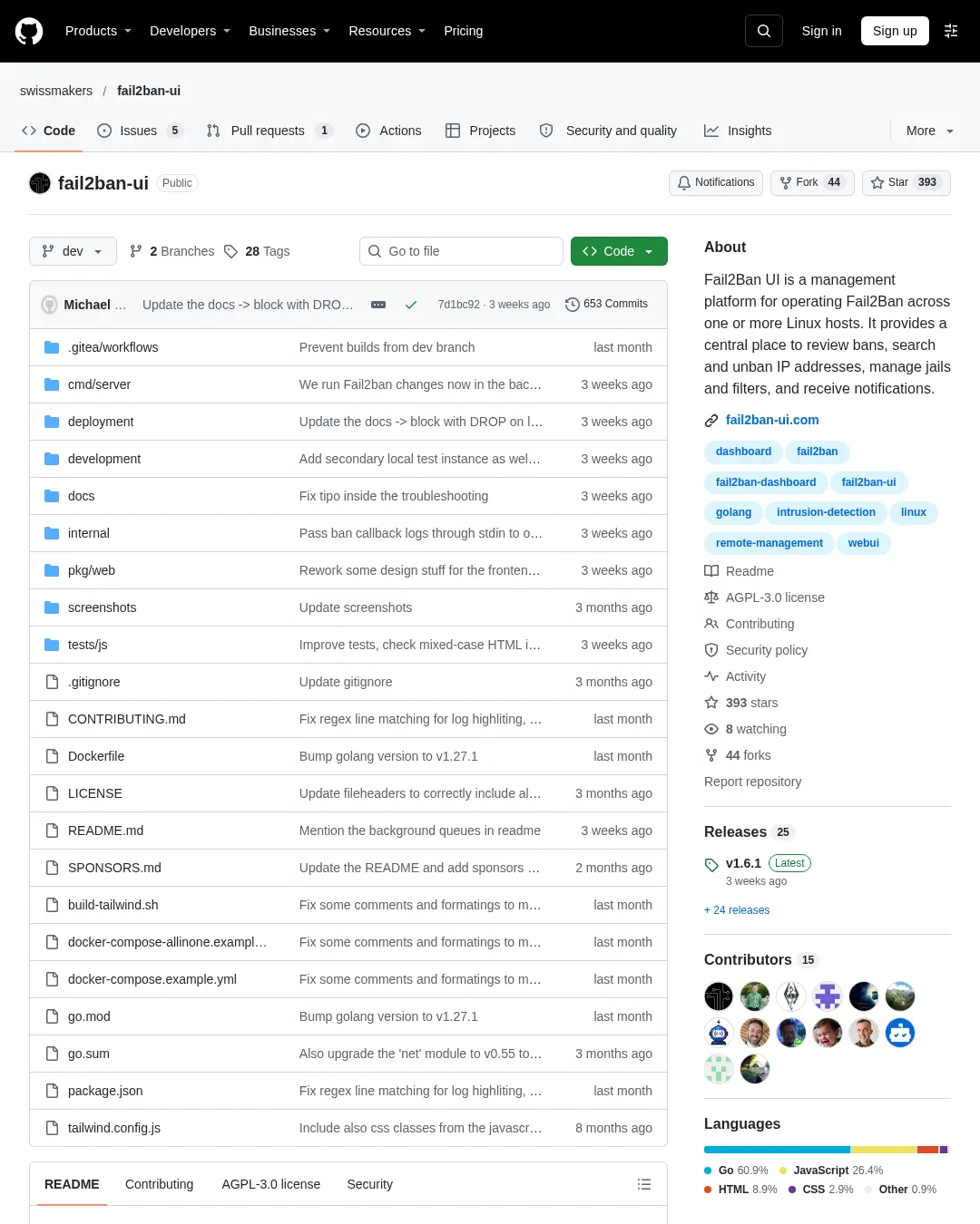 원문 캡처 · github.com