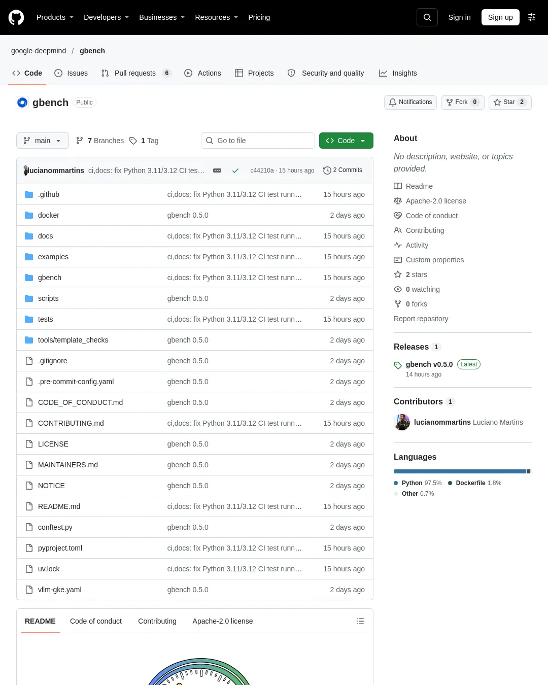 원문 캡처 · github.com