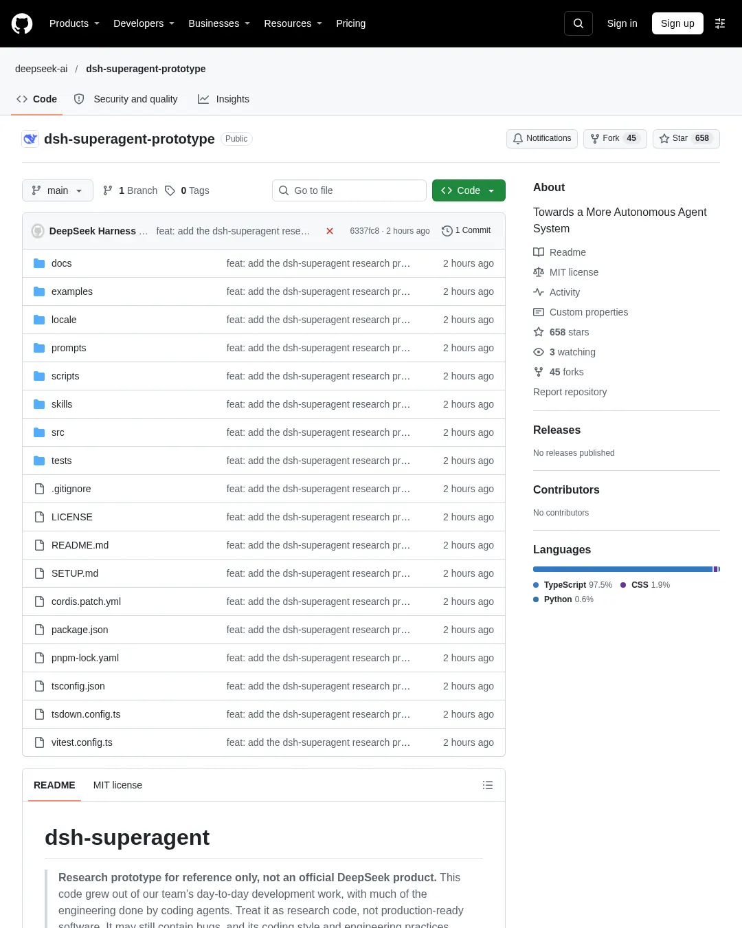 원문 캡처 · github.com