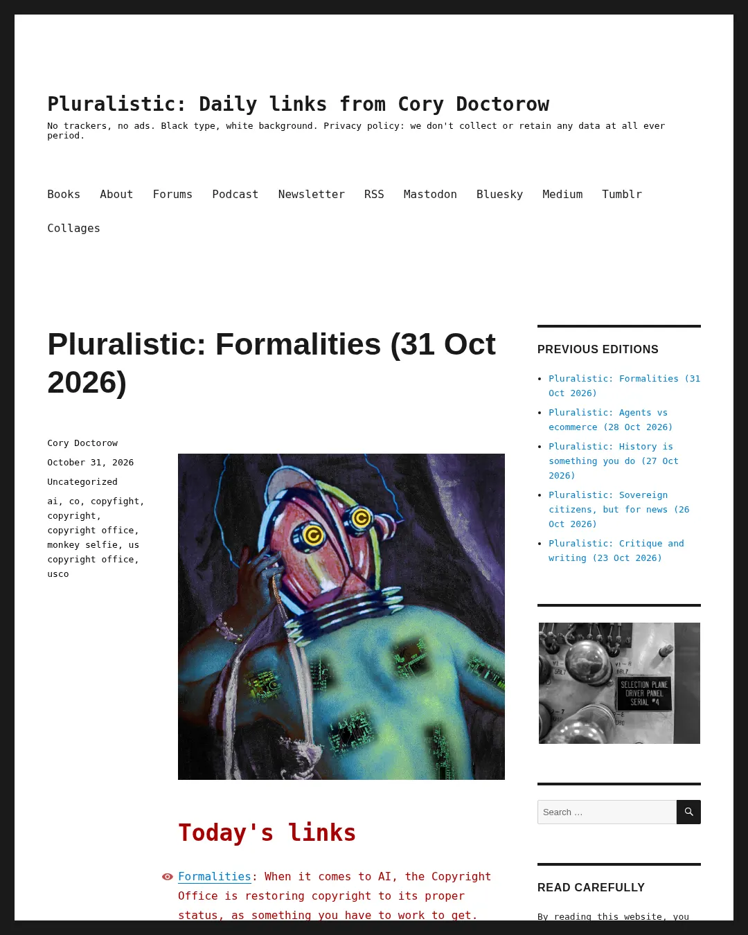 원문 캡처 · pluralistic.net